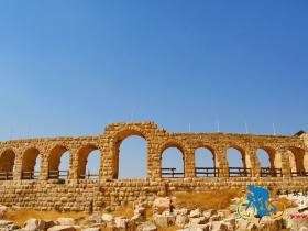 骑在约旦-jerash(杰拉什)